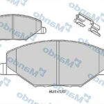 Колодки тормозные дисковые перед MANDO