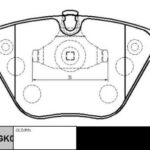 Колодки тормозные дисковые перед CTR