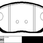 Колодки тормозные дисковые CTR