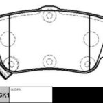 Колодки тормозные дисковые CTR