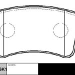 Колодки тормозные дисковые CTR