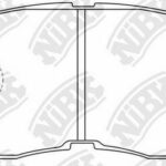 Колодки тормозные дисковые NIBK