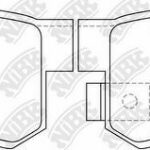 Колодки задние (SUZUKI KIZASHI (FR), SX4 (GY)) PN8397 NIBK