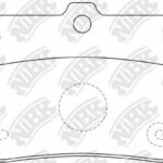 Колодки тормозные дисковые TOYOTA Rav4 00-05 PN1424 NIBK