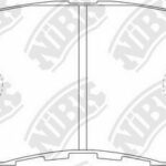 Колодки тормозные дисковые NIBK