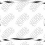 Колодки тормозные дисковые NIBK PN1412