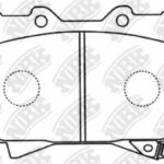 Колодки передние (TOYOTA LAND CRUISER 4.2D 9098/4.2D/4.7 98) PN1411 NIBK