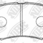 Колодки передние (NISSAN MURANO (Z50, Z51), NAVARA (D40), QASHQAI) PN2444 NIBK