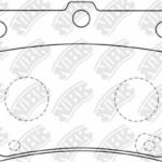 Колодки задние (MITSUBISHI PAJERO SPORT/MONTERO SPORT 9809 2.5D/3.0) PN3391 NIBK