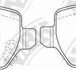 Колодки задние (OPEL ASTRA G, H) PN0329 NIBK