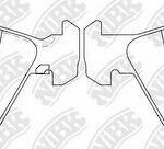Колодки передние (BMW E46 99-05/E83 04-) PN0027 NIBK