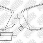 Колодки тормозные дисковые NIBK