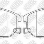 Колодки тормозные CHEVROLET CAPTIVA/OPEL ANTARA 2.0D/2.4/3.2 07- передние PN0068 NIBK
