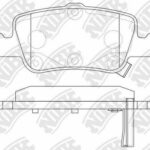 Колодки задние (TOYOTA AURIS 1.33-2.2 07- (Великобритания)) PN1835 NIBK
