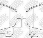 Колодки тормозные дисковые NIBK PN8865