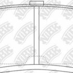 Колодки тормозные задние TOYOTA LAND CRUISER J200 4.5D/4.7 07-/LEXUS LX570 08- PN1542 NIBK