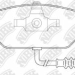 Колодки передние SKODA OCTAVIA (1U_, 1Z_), VW GOLF IV-VI, JETTA III-IV (с датчиком) PN0148W NIBK
