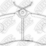 Колодки тормозные дисковые NIBK