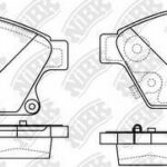 Колодки тормозные дисковые CHEVROLET CRUZE 2009 PN0391 NIBK