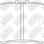 Колодки тормозные дисковые NIBK