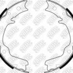 Колодки тормозные барабанные NIBK