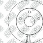 Диск тормозной передний вентилируемый NIBK
