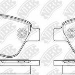 Колодки передние (OPEL CORSA D /FIAT 500 (312)) (с датчиком) PN0211W NIBK