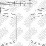 Колодки тормозные дисковые NIBK PN0196W