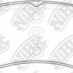 Колодки тормозные дисковые NIBK