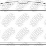 Колодки тормозные дисковые FORD Explorer 3.5 05-/ Taurus V 3.5 10- PN0622 NIBK