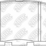 Колодки тормозные дисковые NIBK