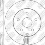 Диск тормозной NiBK NIBK