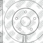 Диск тормозной NiBK RN1753 NIBK