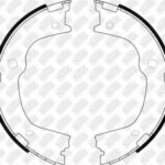 Колодки стояночного тормоза HYUNDAI SANTA FE/KIA SORENTO 09-  FN0664 NIBK