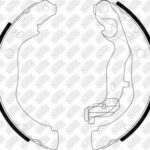 Колодки тормозные барабанные NIBK