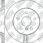 Диск тормозной NiBK NIBK