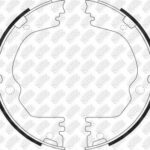 Колодки стояночного тормоза HY Maxcruz 2.2 13-/ Santa Fe 2.4 12-/ Kia Sorento 2.2 2.4 12- FN0691 NIBK