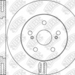 Диск тормозной передний NIBK