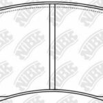 Колодки тормозные дисковые NIBK