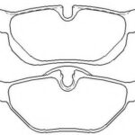 Колодки тормозные дисковые BREMBO