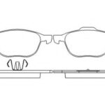 Колодки тормозные дисковые перед BREMBO