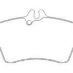 Колодки тормозные дисковые перед BREMBO