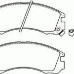 Колодки тормозные дисковые перед BREMBO