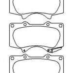 Колодки тормозные дисковые перед BREMBO