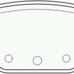 Колодки тормозные дисковые зад BREMBO