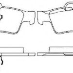 Колодки тормозные дисковые зад BREMBO