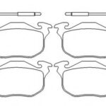 Колодки тормозные дисковые BREMBO