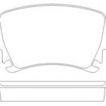 Колодки тормозные дисковые зад BREMBO