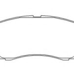 Колодки тормозные дисковые перед BREMBO