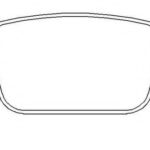 Колодки тормозные дисковые зад BREMBO